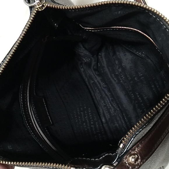 SALE! Kate Spade Oxidized Silver Metallic Tassels Crossbody & Matching Wallet - Picture 9 of 16